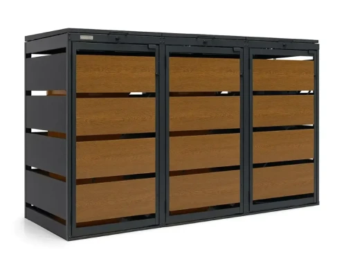 Zabudowa koszy na śmieci metal Premium Kolor 120l-3