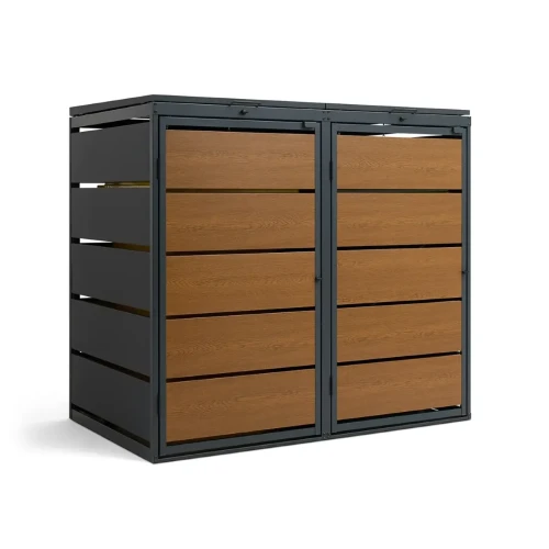 Zabudowa koszy na śmieci metal Premium Kolor 240l-2