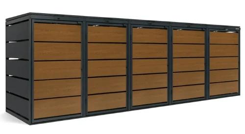 Zabudowa koszy na śmieci metal Premium Kolor 240l-5