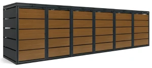 Zabudowa koszy na śmieci metal Premium Kolor 240l-6