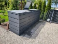Zewnętrzna obudowa pojemników na odpady 240l metal Premium Ezabudowy