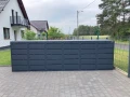 Estetyczna metalowa zabudowa pojemników na śmieci metal Premium 240l-6