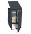 Metalowa zabudowa kosza na śmieci 120l Premium Ezabudowy