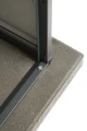 Montaż do podłoża zabudowy koszy na śmieci metal Premium