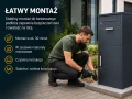 Szybki montaż do podłoża paczkomatu Optima