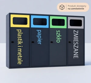 Kosz do segregacji EKO 4x80l