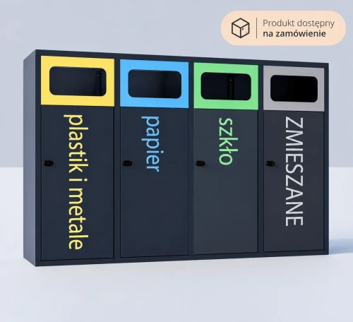 Kosz do segregacji EKO 4x80l