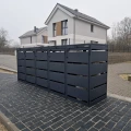 Metalowa zabudowa koszy na śmieci 120l Premium Ezabudowy
